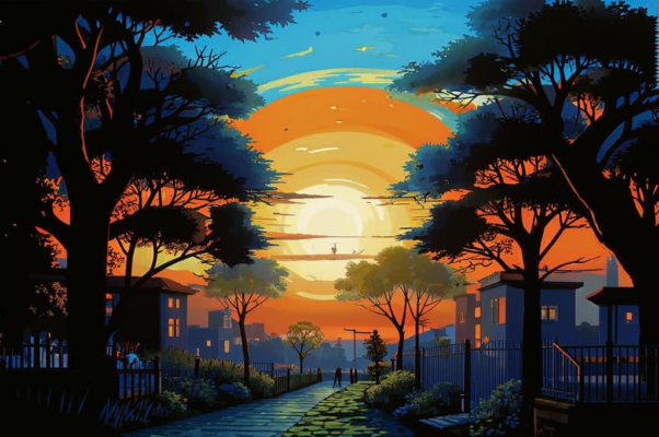 «Еще как будто не стемнело...»