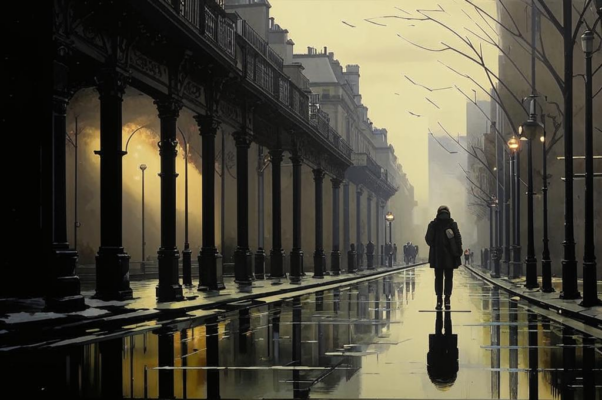 «С тобой и с ним, с дождями, с тишиной...»