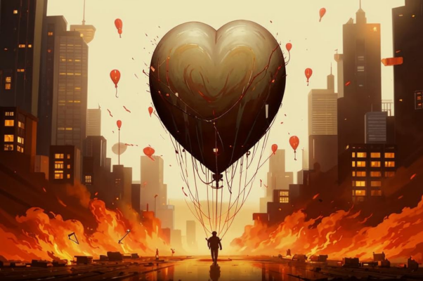 «Дни тяжелы, как груз аэростата...»