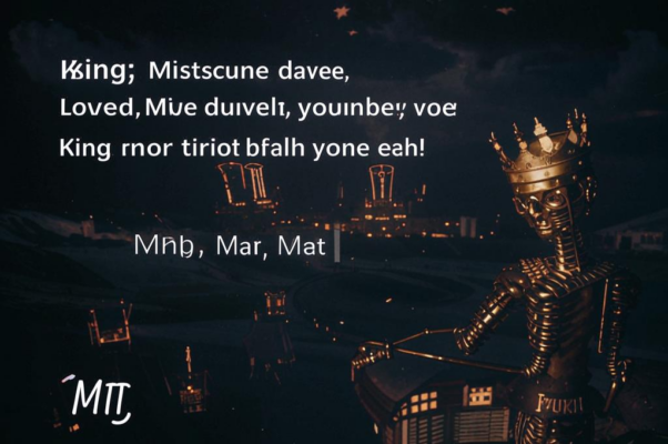 «Король, несчастье чертит...»