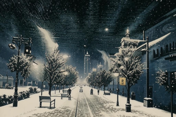 Бессонница («Из улицы в улицу ― вброд …»)