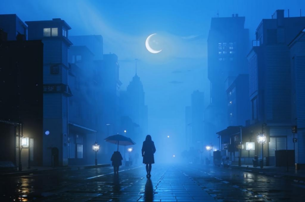 «И вернулось голубое, лунное...»