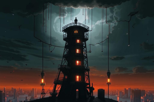 «Мы на башне, мы над целым миром...»