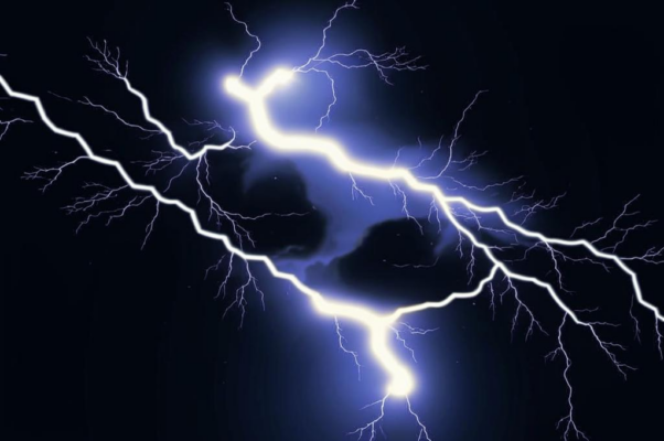 «Раз входит молния в другую...»