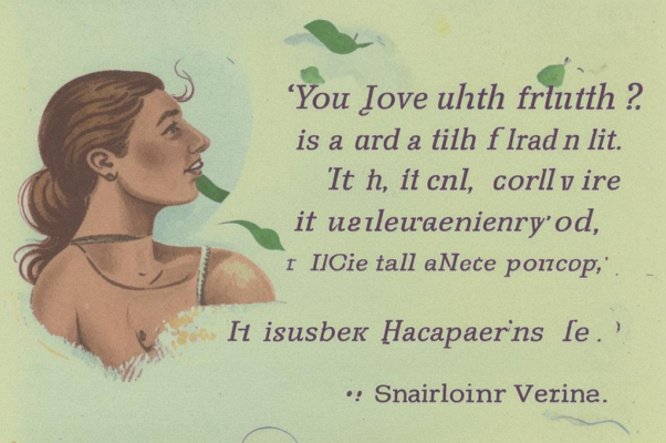 «Ты любишь истину? Она...»