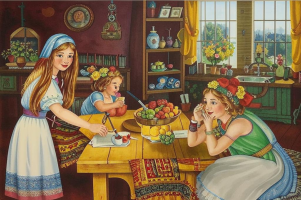 Заинька в гостях