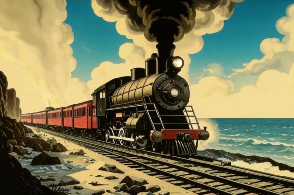 Пароход («Паровоз/ Без колёс…»)