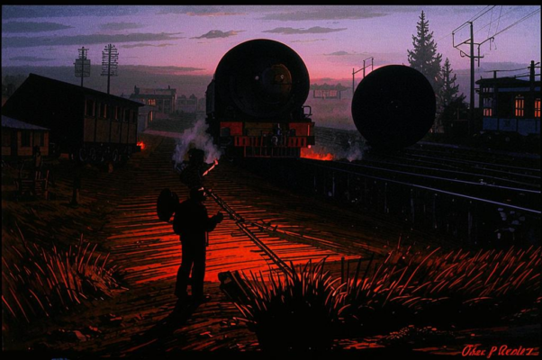 «Зычный гудок, ветер в лицо, грохот колес нарастающий...»