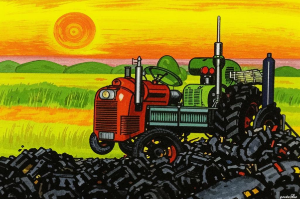 «По линии и по бокам бульвара...»