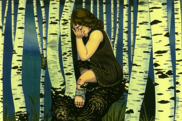 Больная девушка