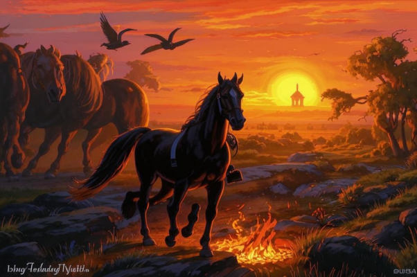 «Полыхали пожары...»