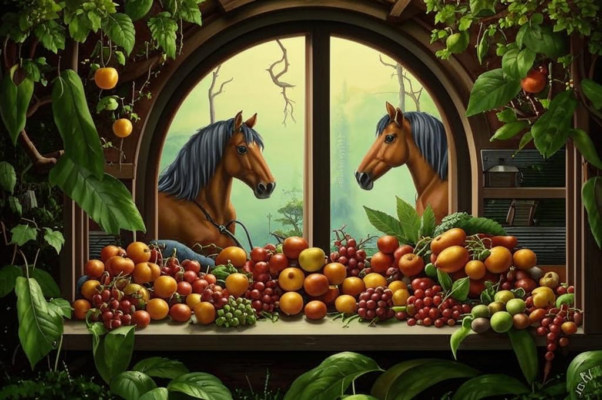 «Актинидия коломикта так оплела...»