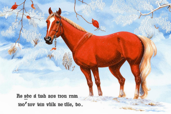 «Зима. Мороз. Трусит кобылка...»