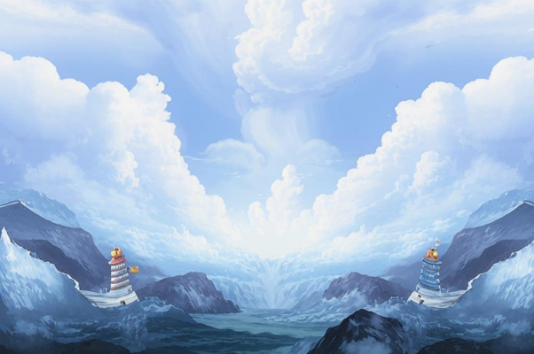 «Ледоход или это идут облака...»