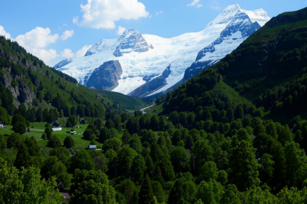 «Гора бредет, согнувши спину...»