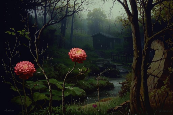 Цветок («В палисаднике ледяном…»)