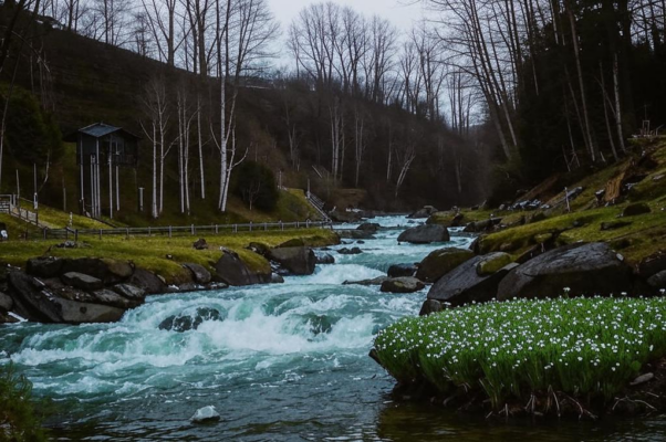 Гора («В сияющем известняке…»)