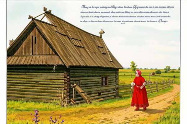 «За амбаром, за сквозным забором...»