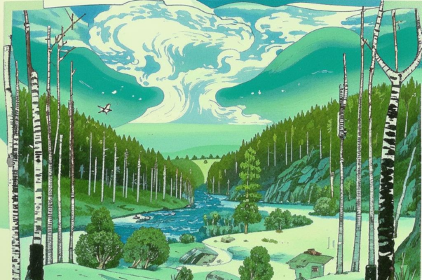 «В болотах завязшие горы...»