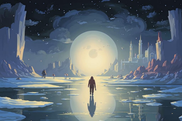 «Мы гуляем средь торосов...»