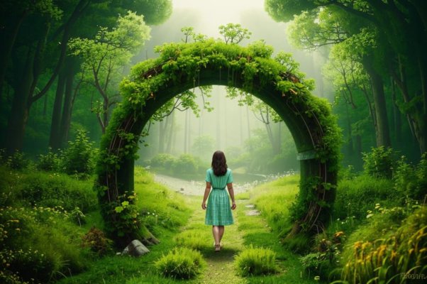 «Сплетают ветви полукруг...»