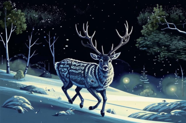 «Скользи, оленья нарта...»