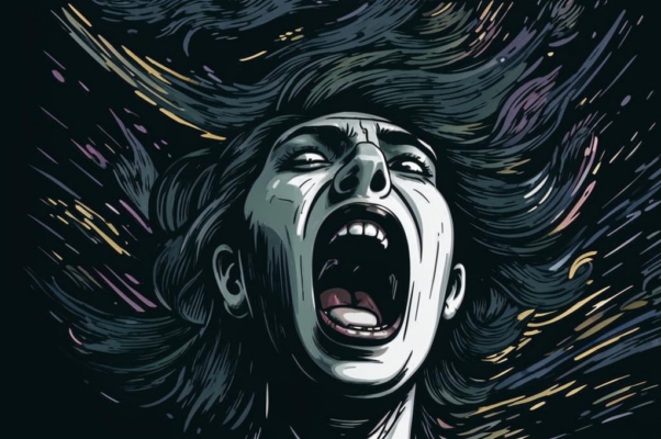 «Ночью проснулась от крика...»