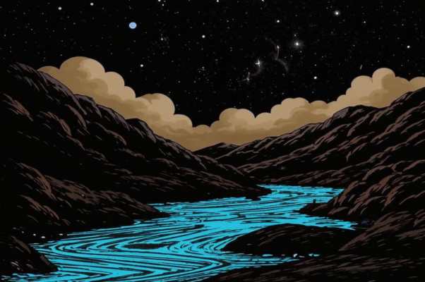 Жар-птица («Ты ― витанье в небе черном…»)