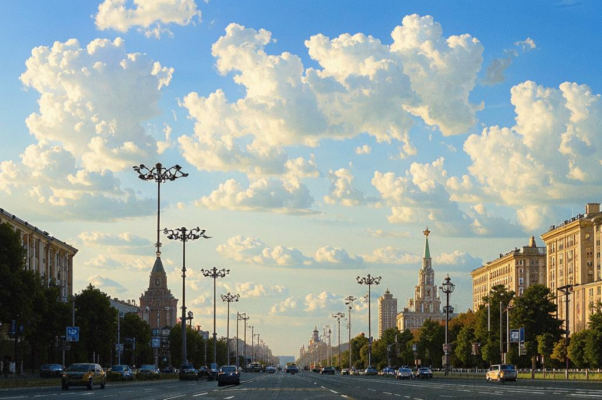 «Небеса над бульваром Смоленским...»