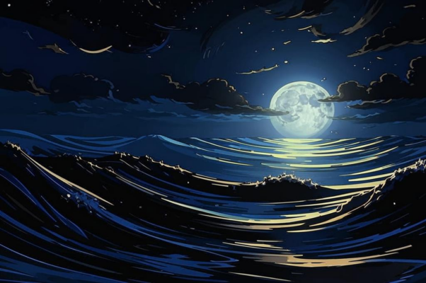 «Я — море, меня поднимает луна...»