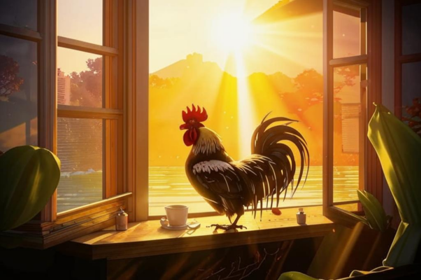 Утро («По стенке шарит желтый луч…»)