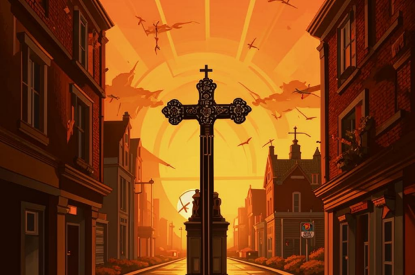 «Все окна мечены крестом…»