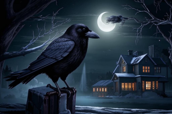 Ворон («Воронятам своим отнести…»)