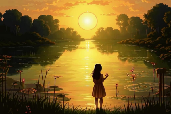 Прощание («Вечор стояла у крылечка…»)