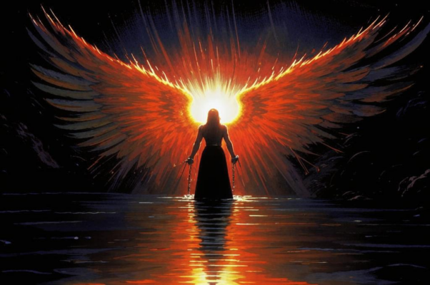 «Когда лечу над темною водой...»