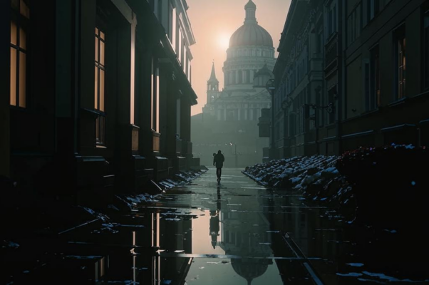 «По извивам Москвы, по завертьям ее безнадежным...»