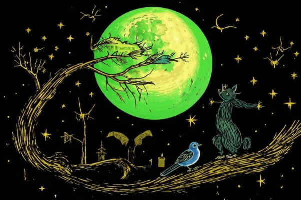 «По Луне по мокрой — страх...»