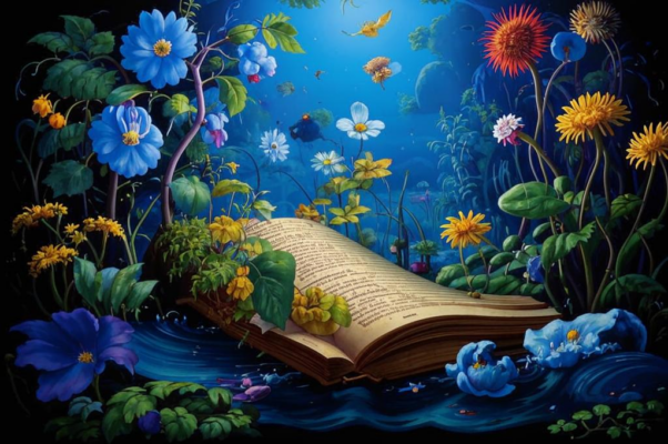 «Принесла старый гербарий в синей обложке...»