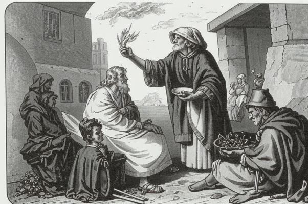 Нищие («Где же нищие?  Куда их дели…»)