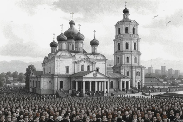 «Едва с автобуса сошла...»