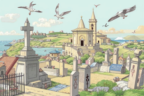 «Меж кладбищем мальтийских рыцарей...»