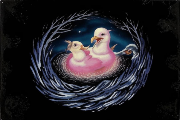 Ворона в монастыре