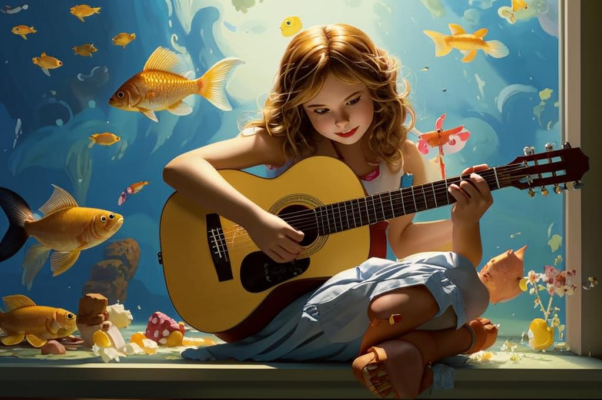 «Покормлю злаченых рыбок...»