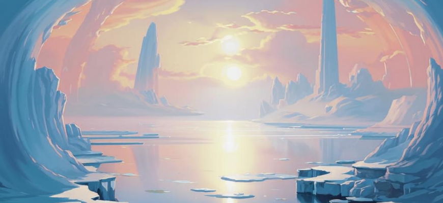 «В граненой проруби, в крутых отрезах льда...»