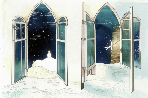 «В сквозняк врезается звезда...»