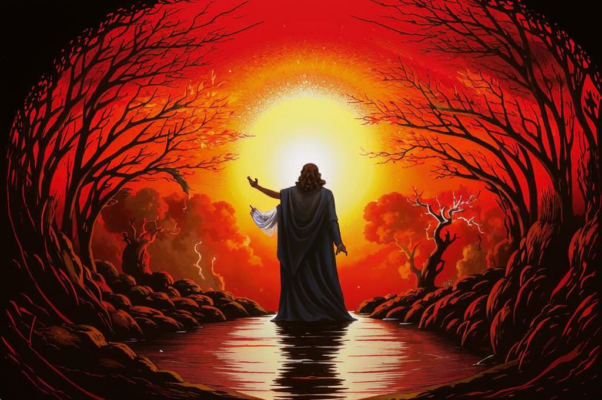 Моисей и куст, в котором явился Бог