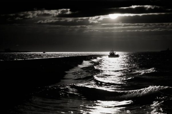 «Ночь. Выхожу на шпору волнореза...»