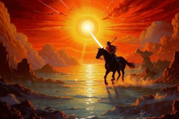 «Солнце ночное, любовь, – твоя взбегает квадрига...»