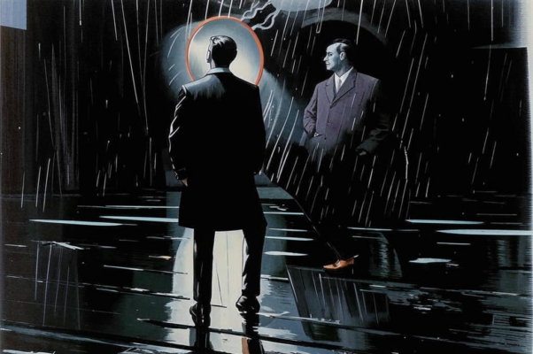 «Глухая коробка со вставленным в бок...»