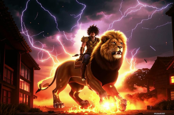 Катанье на льве